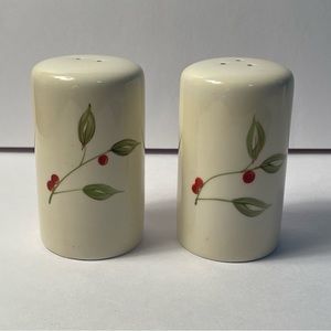 Salt & Pepper Shaker Set by HOME with Berries Cherry Cherries Floral S&P